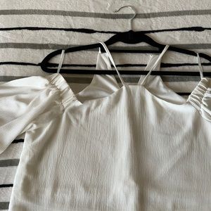 Off the shoulder shirt